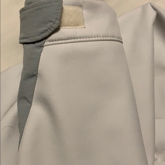 Columbia jacket with hood greyish white medium - Picture 3 of 11